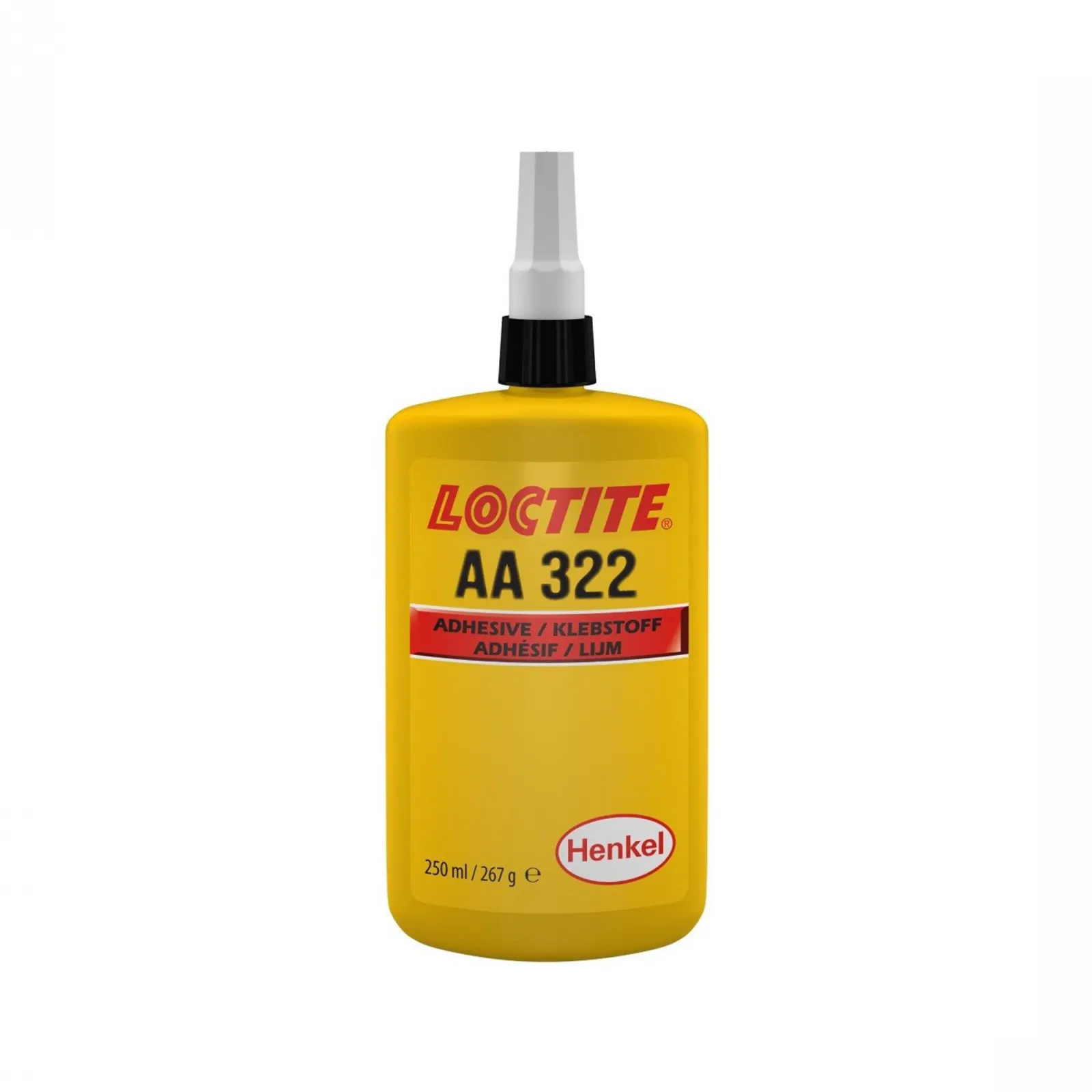 Клей УФ отверждения, повышенной вязкости Loctite 322